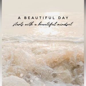 A beautiful day starts with a beautiful mindset ☀️